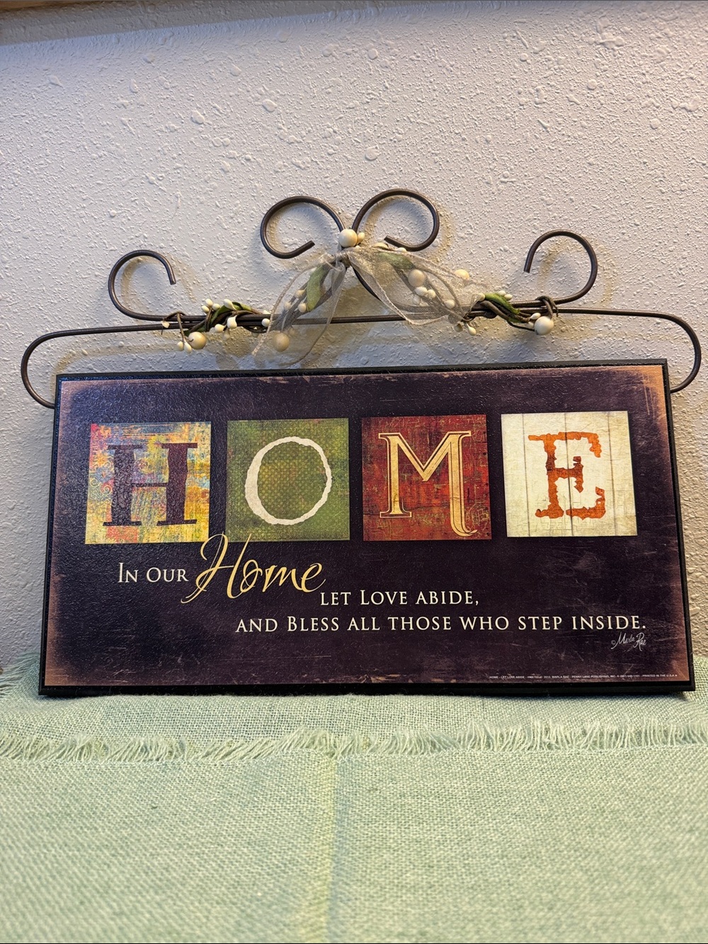Inspirational Home Sign-Perfect for Gifting Anytime - Picture 1 of 14